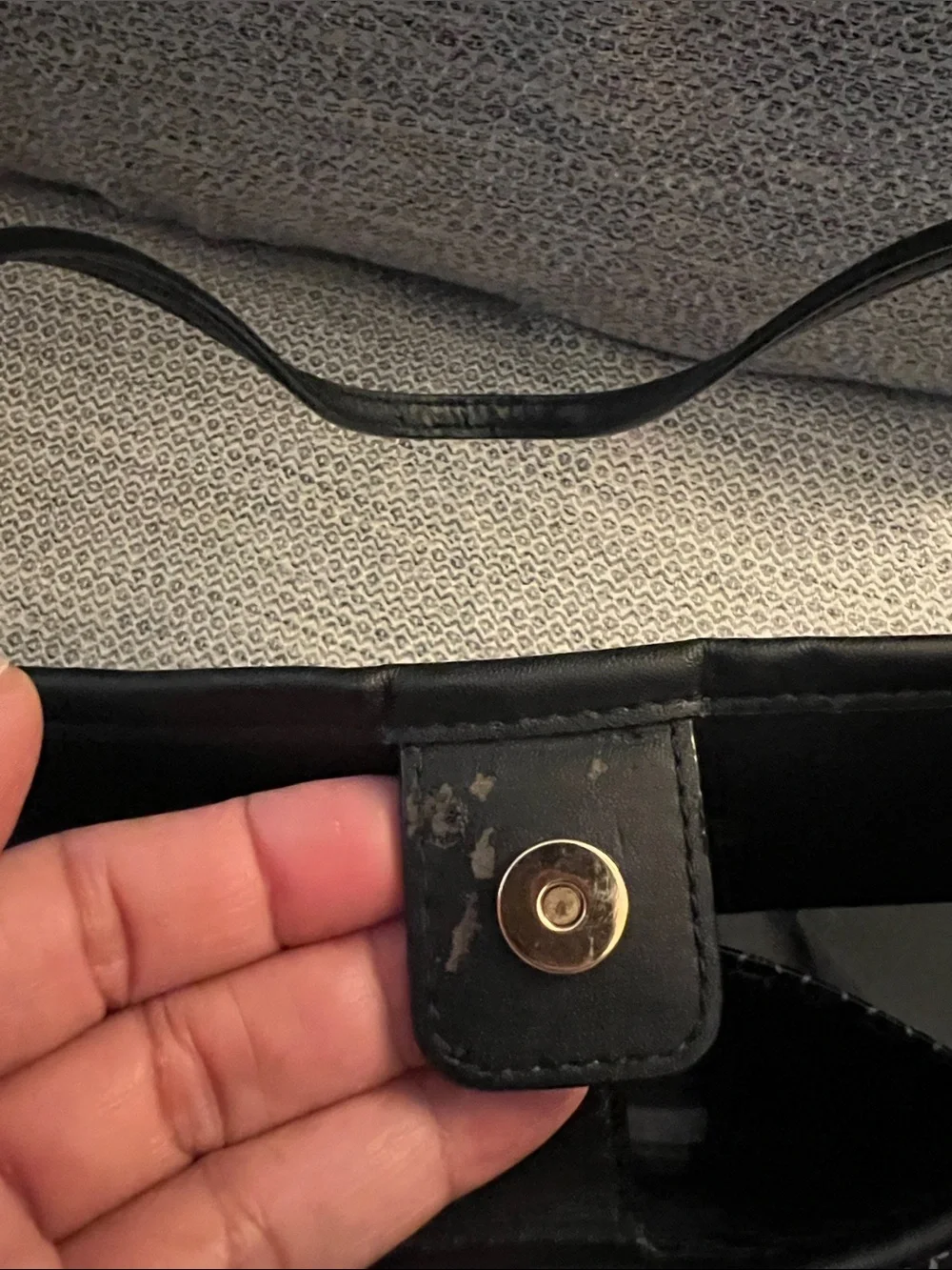 Tory Burch Black and White Patterned Tote